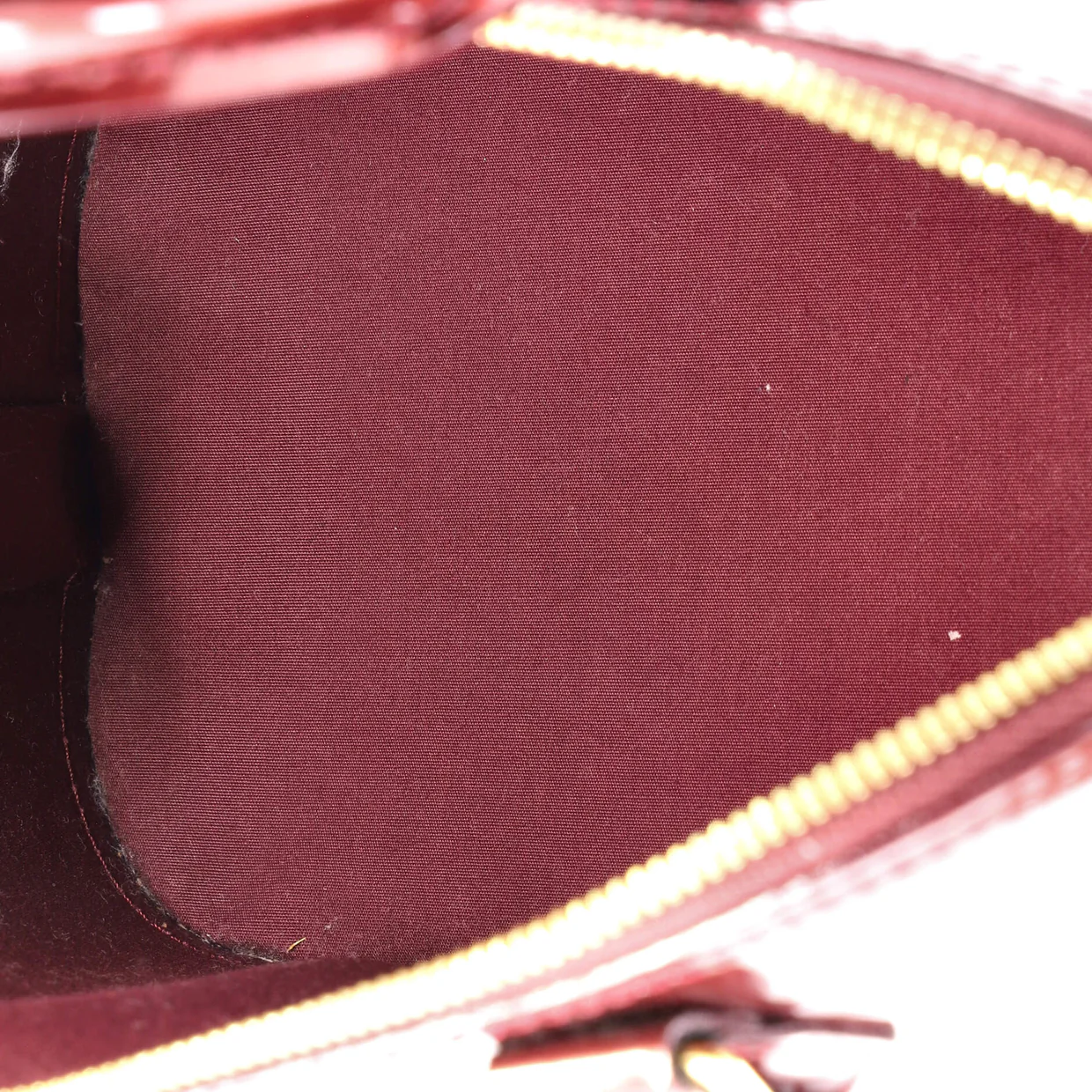 Alma Handbag Monogram Vernis PM - Deep Luxury