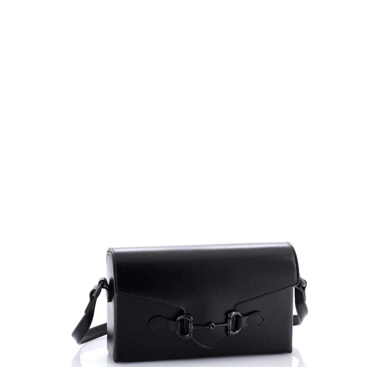 Horsebit 1955 Flap Crossbody Bag Leather Mini - Deep Luxury