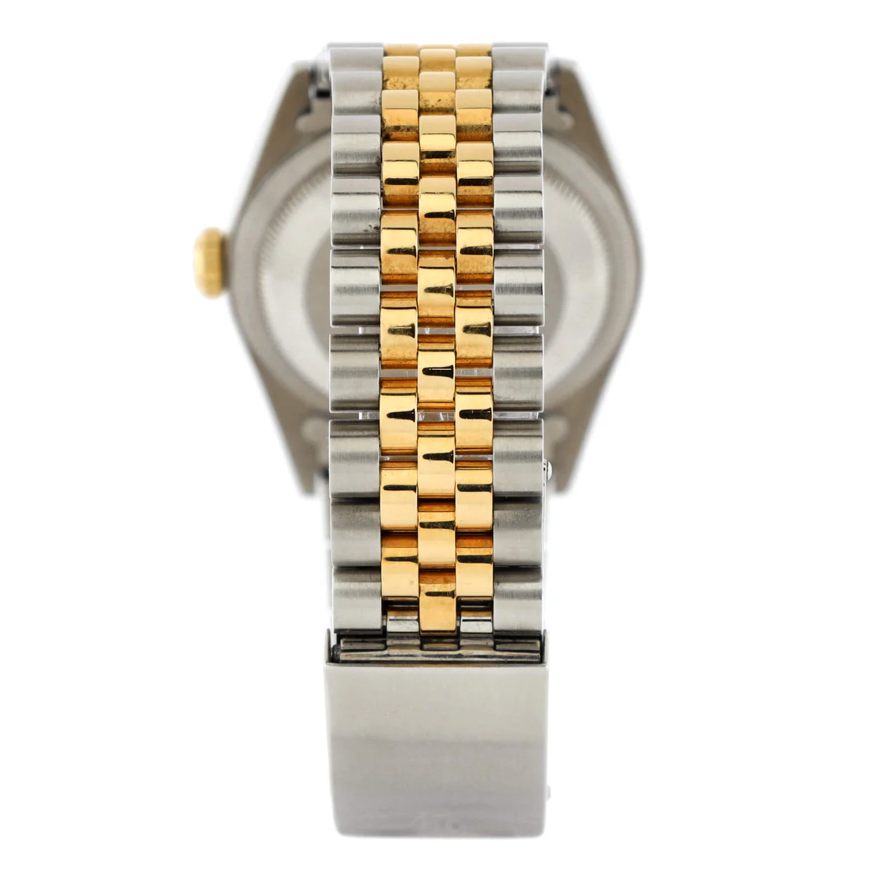 Oyster Perpetual Datejust Automatic Watch Stainless Steel and Yellow Gold with Diamond Markers 36 - Deep Luxury
