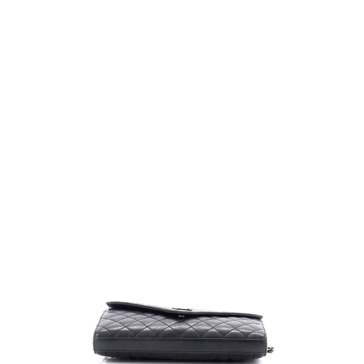 Classic Monogram Chain Wallet Mixed Matelasse Leather Medium - Deep Luxury