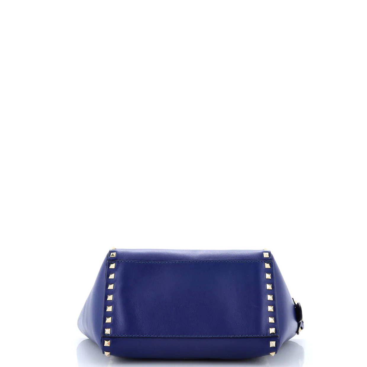 Rockstud Tote Rigid Leather Small - Deep Luxury