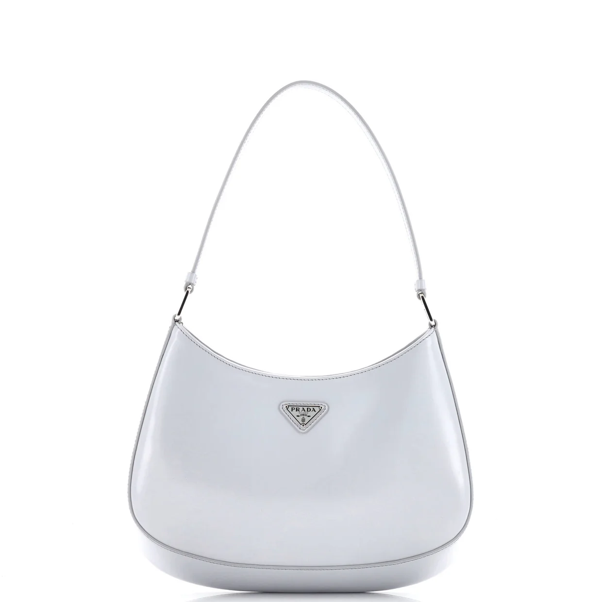 Cleo Shoulder Bag Spazzolato Leather Medium - Deep Luxury