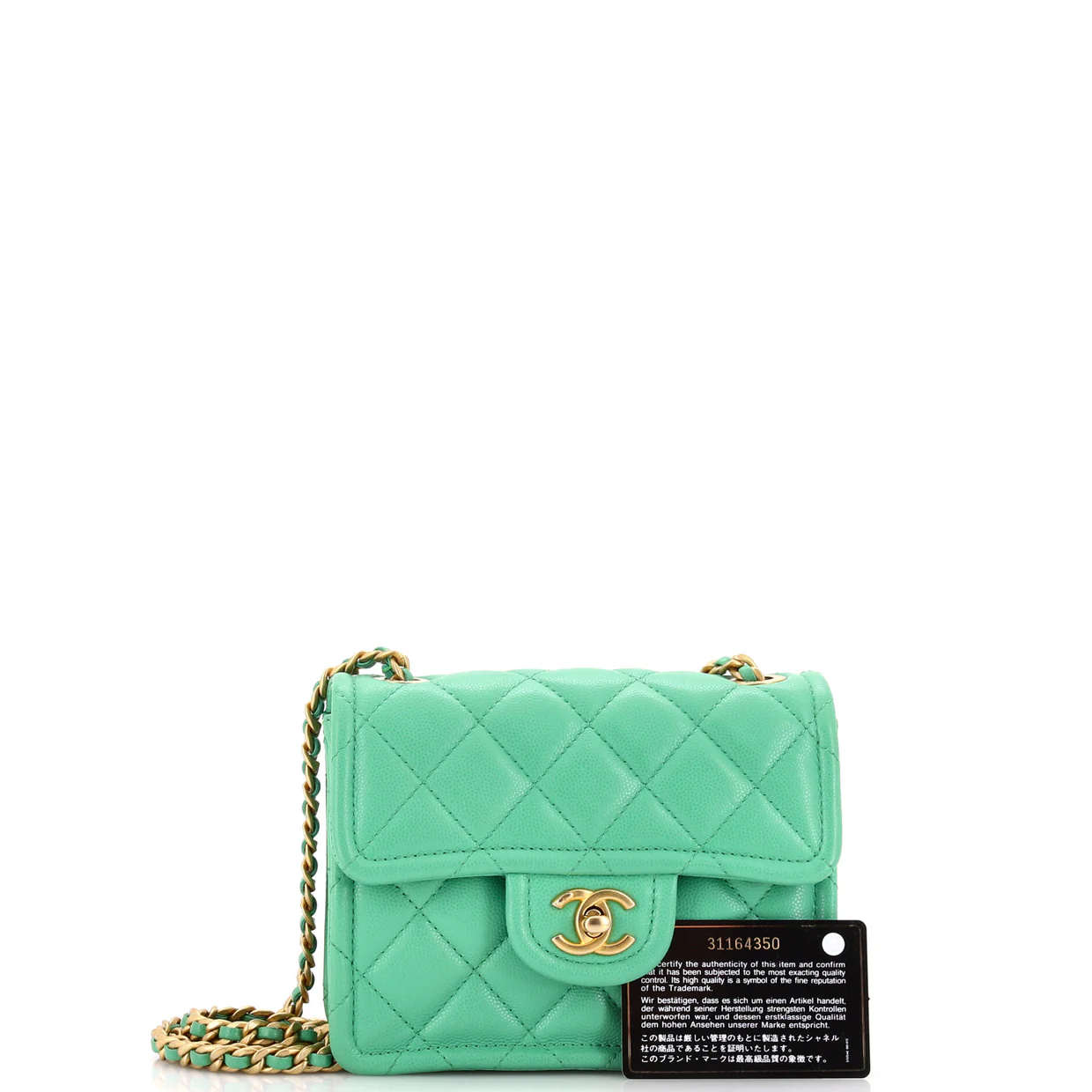 Sweet Classic Flap Bag Quilted Caviar Mini - Deep Luxury