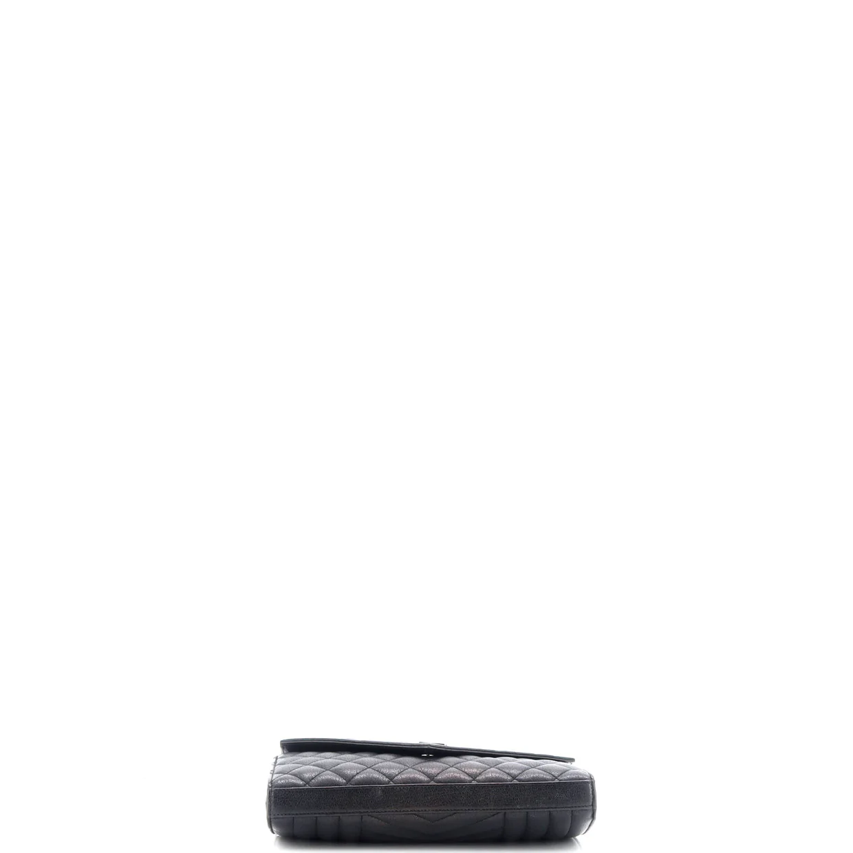 Classic Monogram Chain Wallet Mixed Matelasse Leather Medium - Deep Luxury