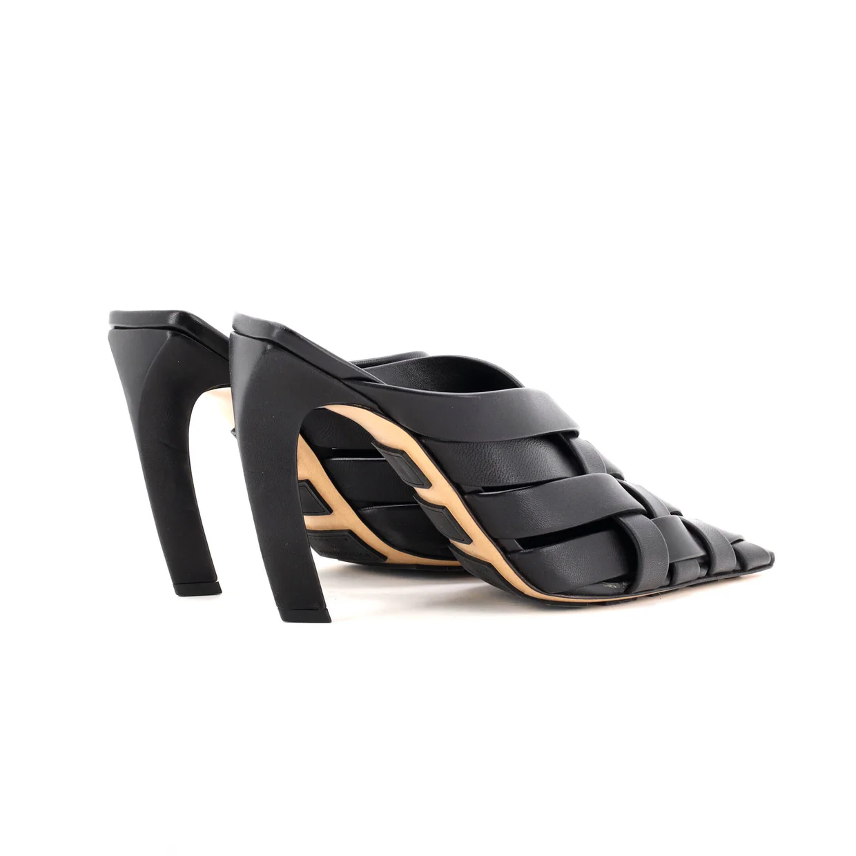 Women's Alfie Mule Sandals Leather - Deep Luxury