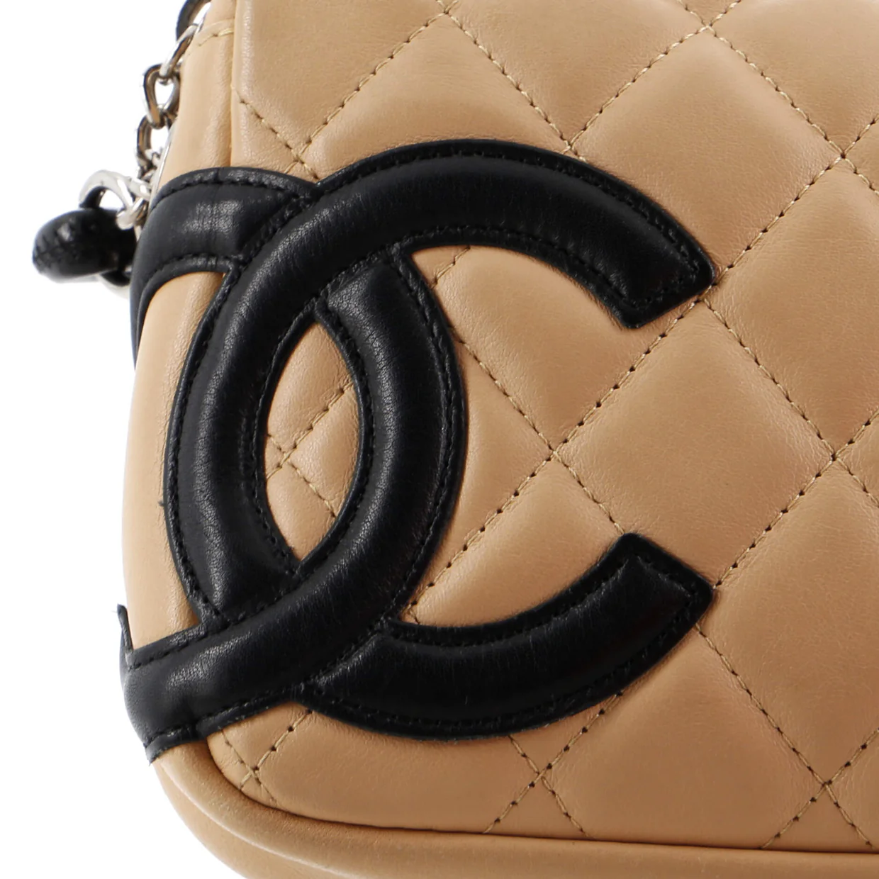 Cambon Pochette Quilted Leather - Deep Luxury