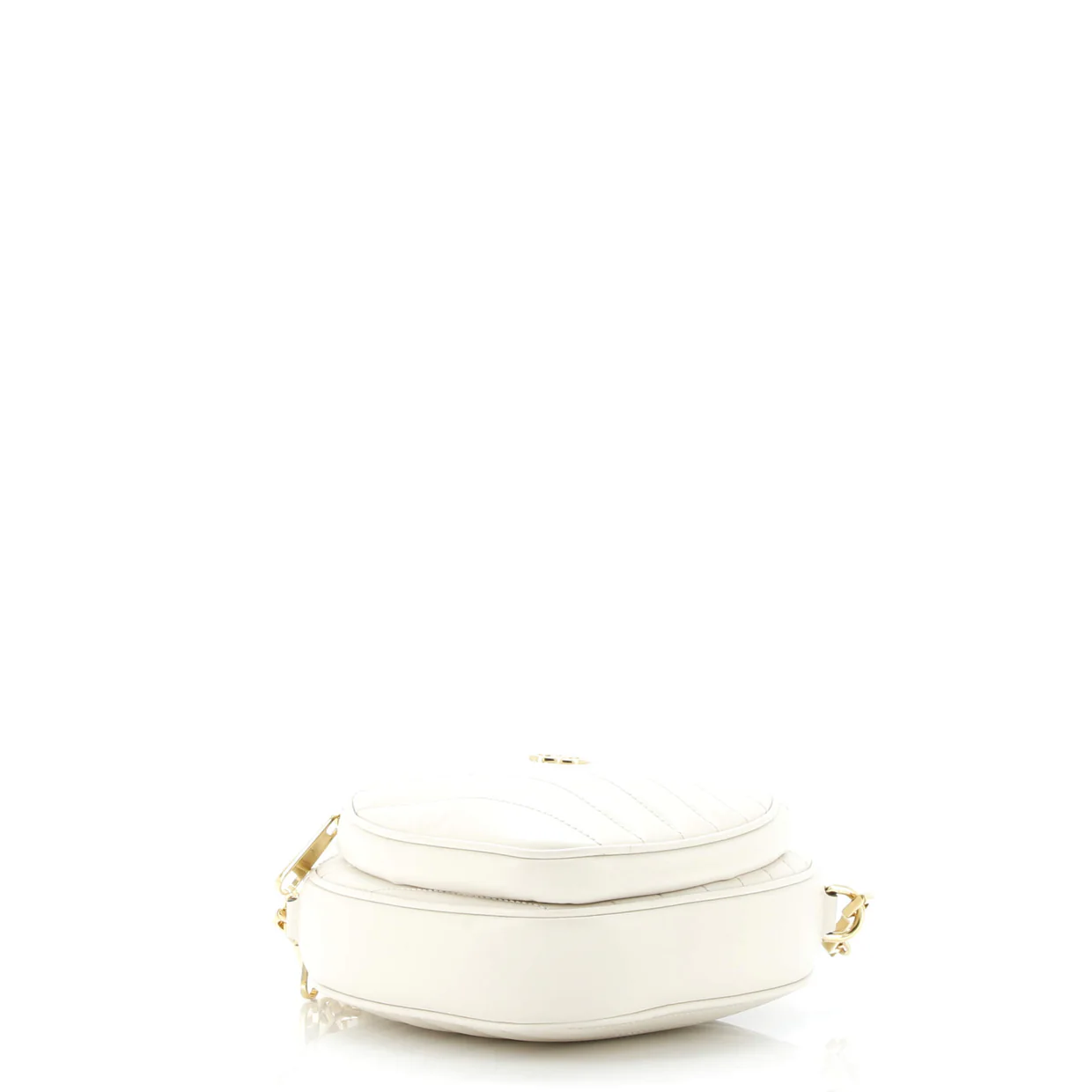 Interlocking G Heart Shoulder Bag Diagonal Quilted Leather Mini - Deep Luxury