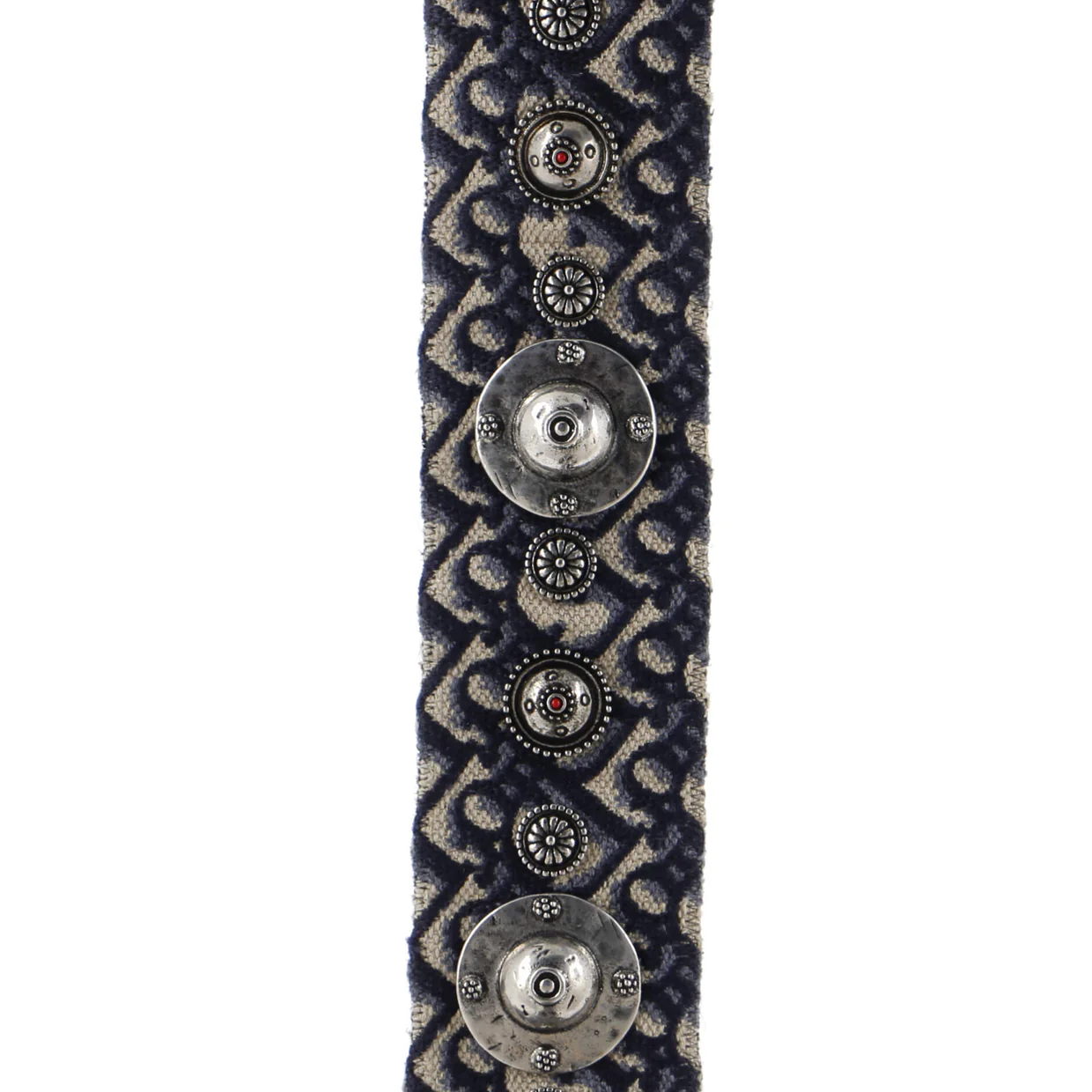 Shoulder Strap Embellished Oblique Canvas - Deep Luxury