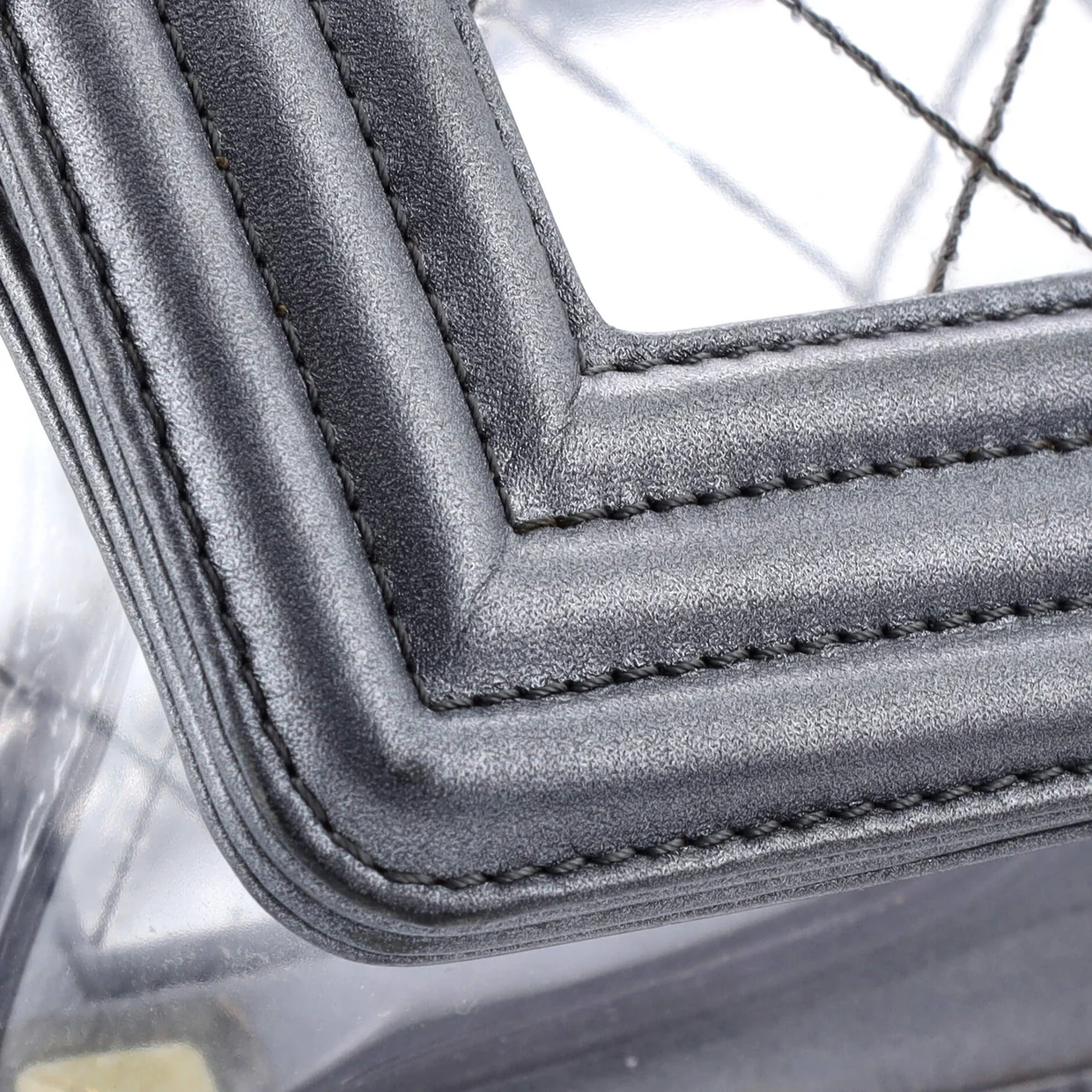 Boy Flap Bag Quilted PVC and Calfskin Small - Deep Luxury