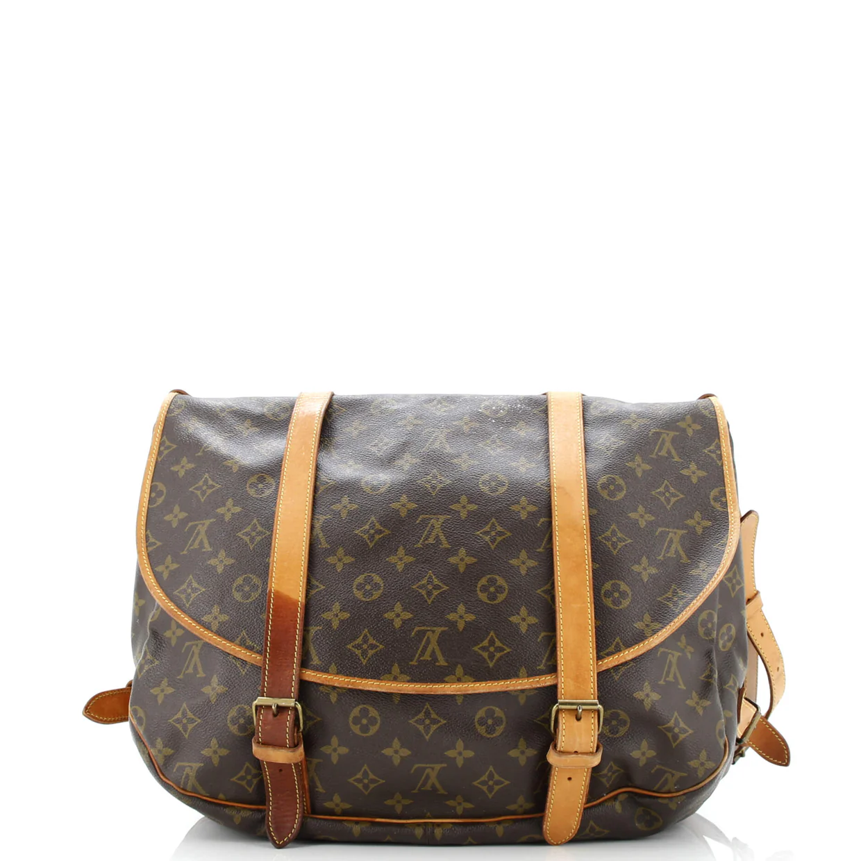 Saumur Handbag Monogram Canvas 43 - Deep Luxury