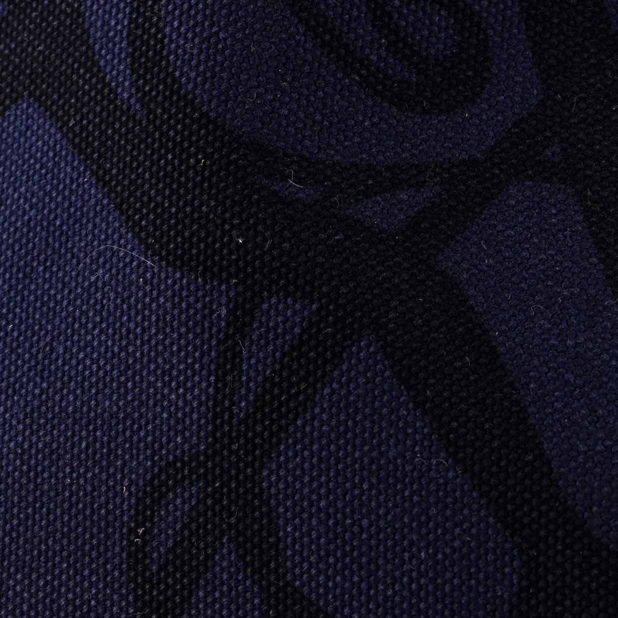 Etriviere Shopping Tote Printed Toile and Leather - Deep Luxury