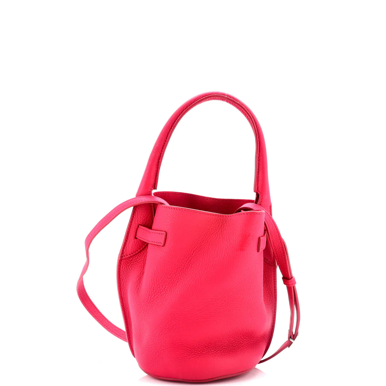 Big Bag Bucket Leather Nano - Deep Luxury