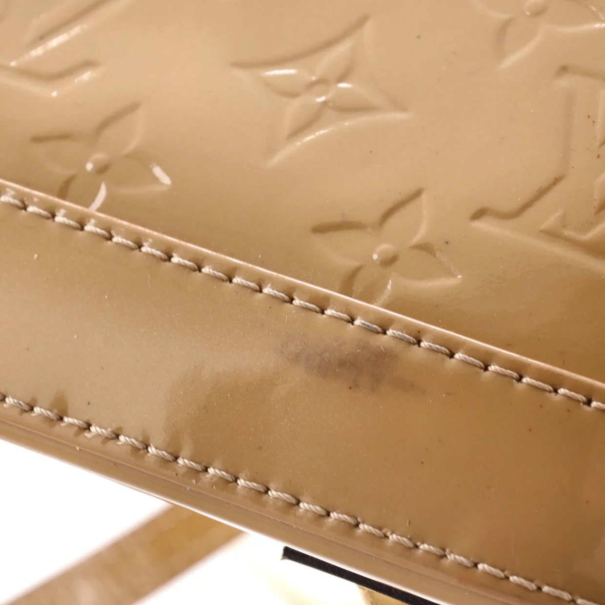 Alma Handbag Monogram Vernis BB - Deep Luxury