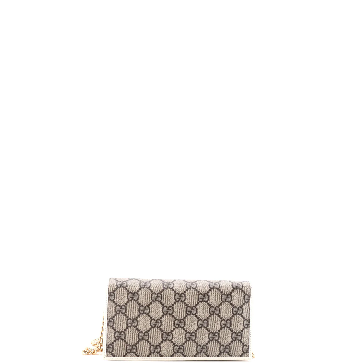 Horsebit 1955 Chain Wallet GG Coated Canvas - Deep Luxury