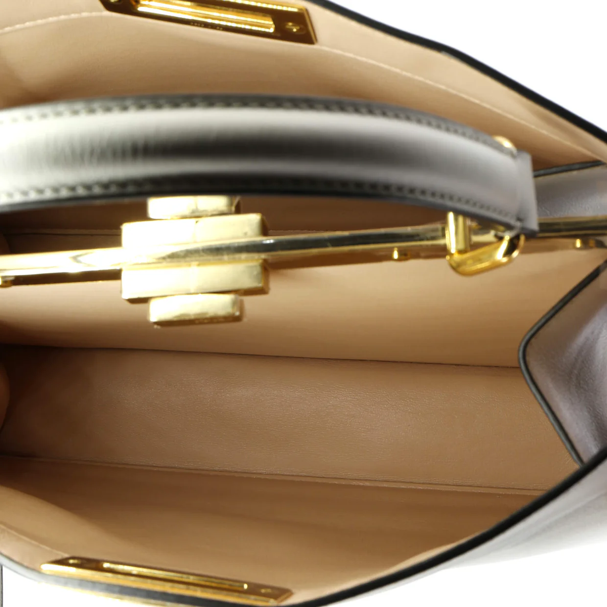 Peekaboo ISeeU Bag Leather Medium - Deep Luxury