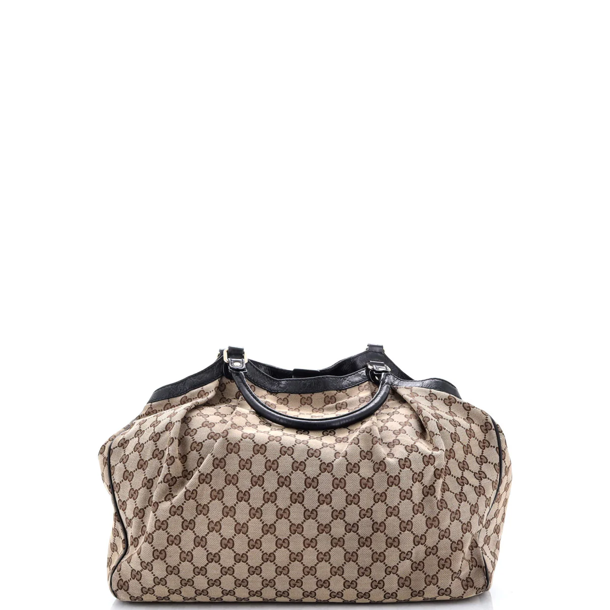 Sukey Tote GG Canvas with Leather Large - Deep Luxury