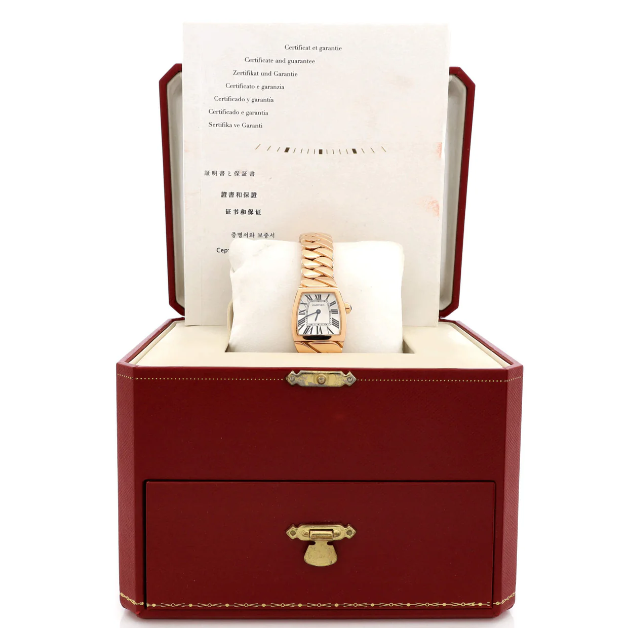 La Dona de Cartier Quartz Watch Rose Gold 22 - Deep Luxury