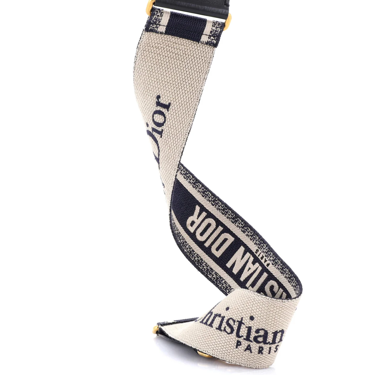 Logo Shoulder Strap Embroidered Canvas - Deep Luxury