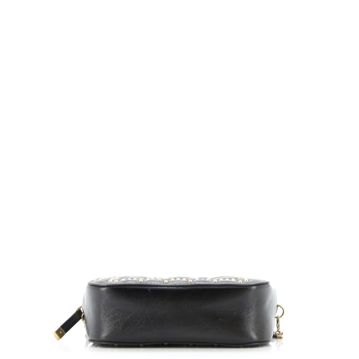 Lady Dior Camera Bag Cannage Studded Leather - Deep Luxury