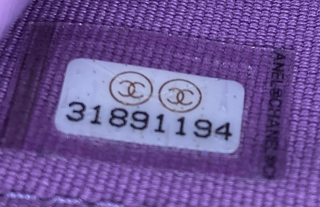 Pending CC Card Holder on Chain Quilted Lambskin - Deep Luxury