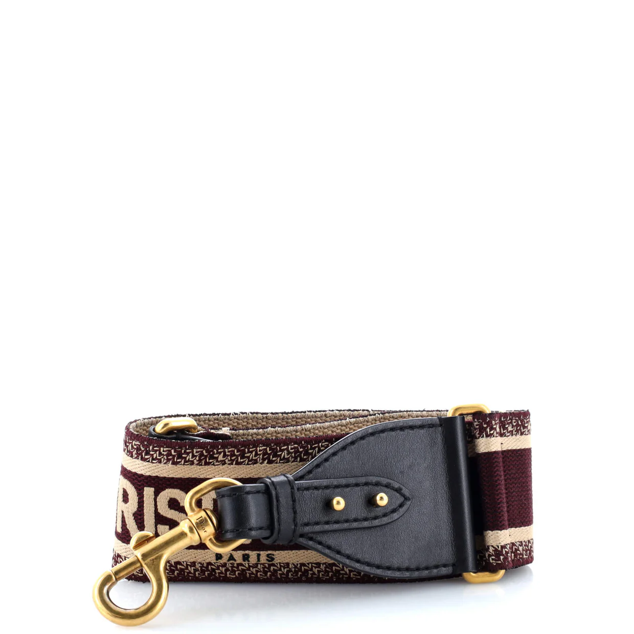 Logo Shoulder Strap Embroidered Canvas - Deep Luxury
