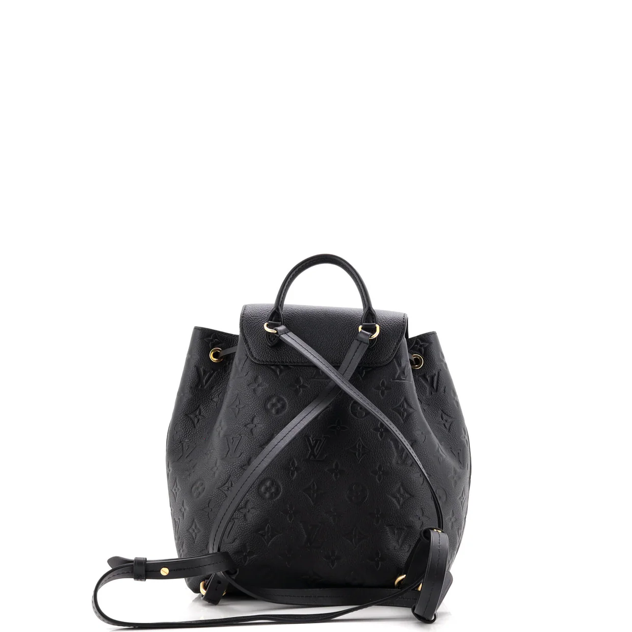 Montsouris NM Backpack Monogram Empreinte Leather PM - Deep Luxury