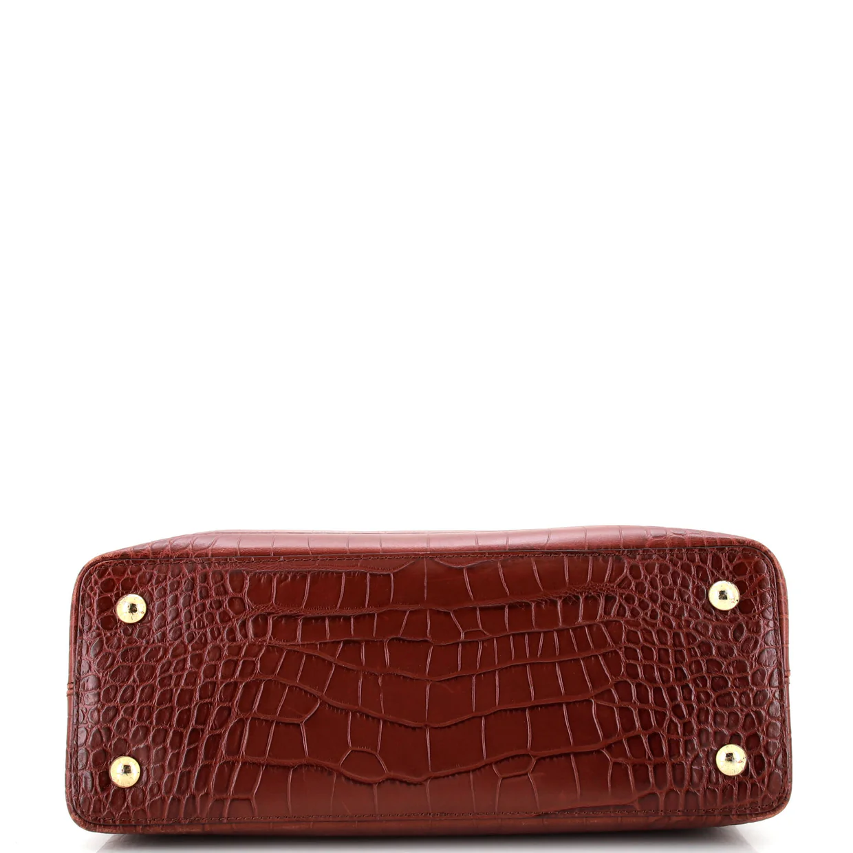 Capucines Bag Crocodile MM - Deep Luxury