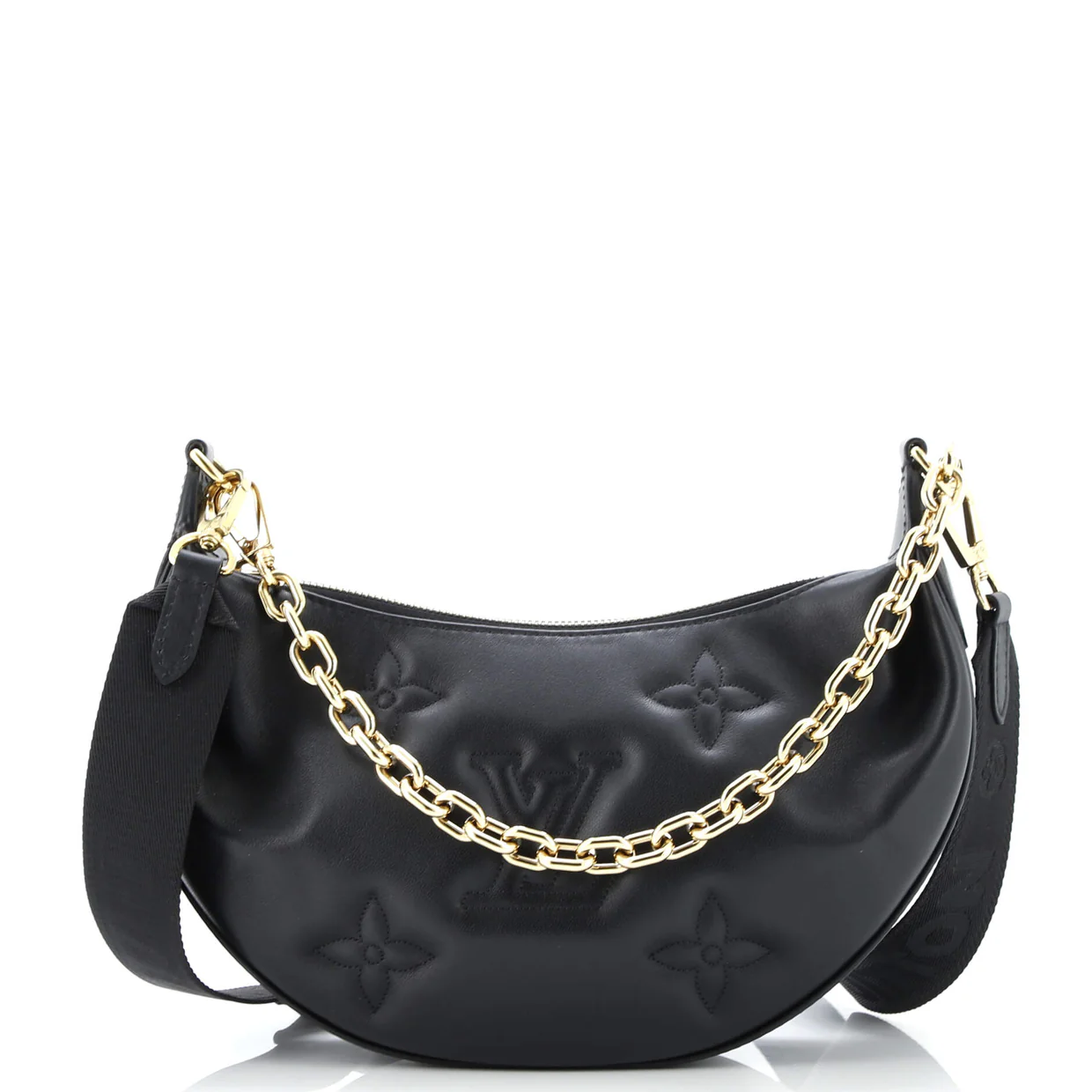 Over The Moon Bag Bubblegram Leather - Deep Luxury