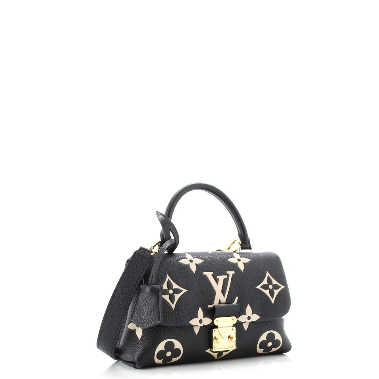 Madeleine Handbag Bicolor Monogram Empreinte Giant BB - Deep Luxury