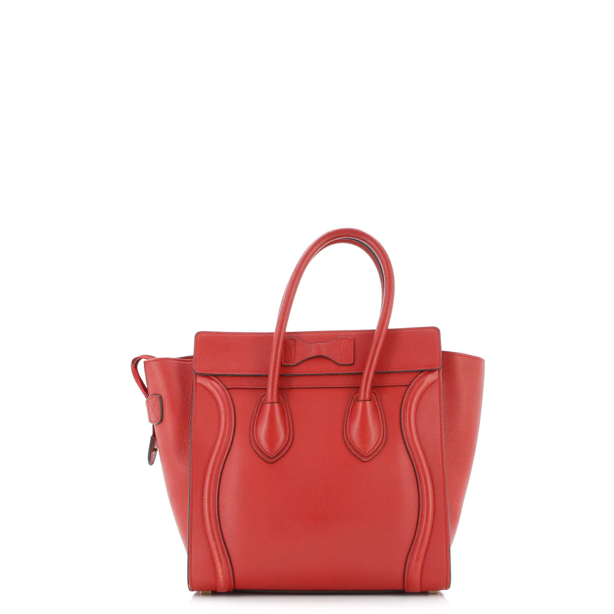 Luggage Bag Grainy Leather Micro - Deep Luxury