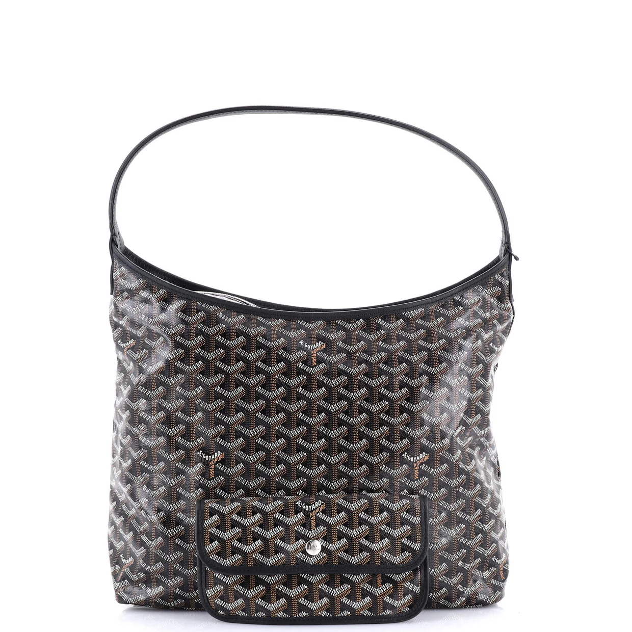 Boheme Hobo Coated Canvas - Deep Luxury