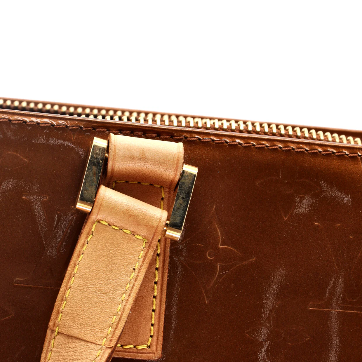 Columbus Handbag Monogram Vernis - Deep Luxury