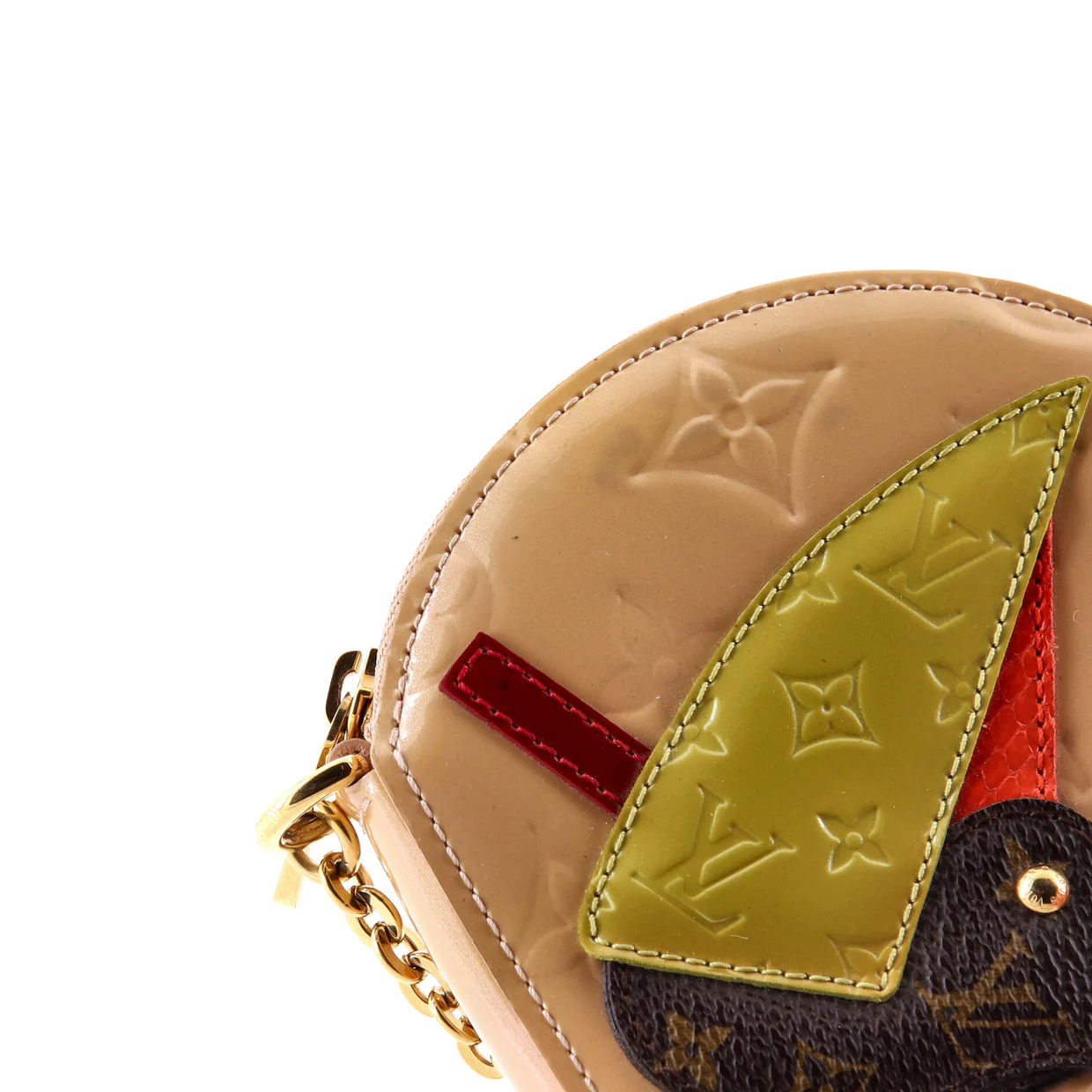 Boite Chapeau Coin Purse Monogram Vernis Animania Micro - Deep Luxury