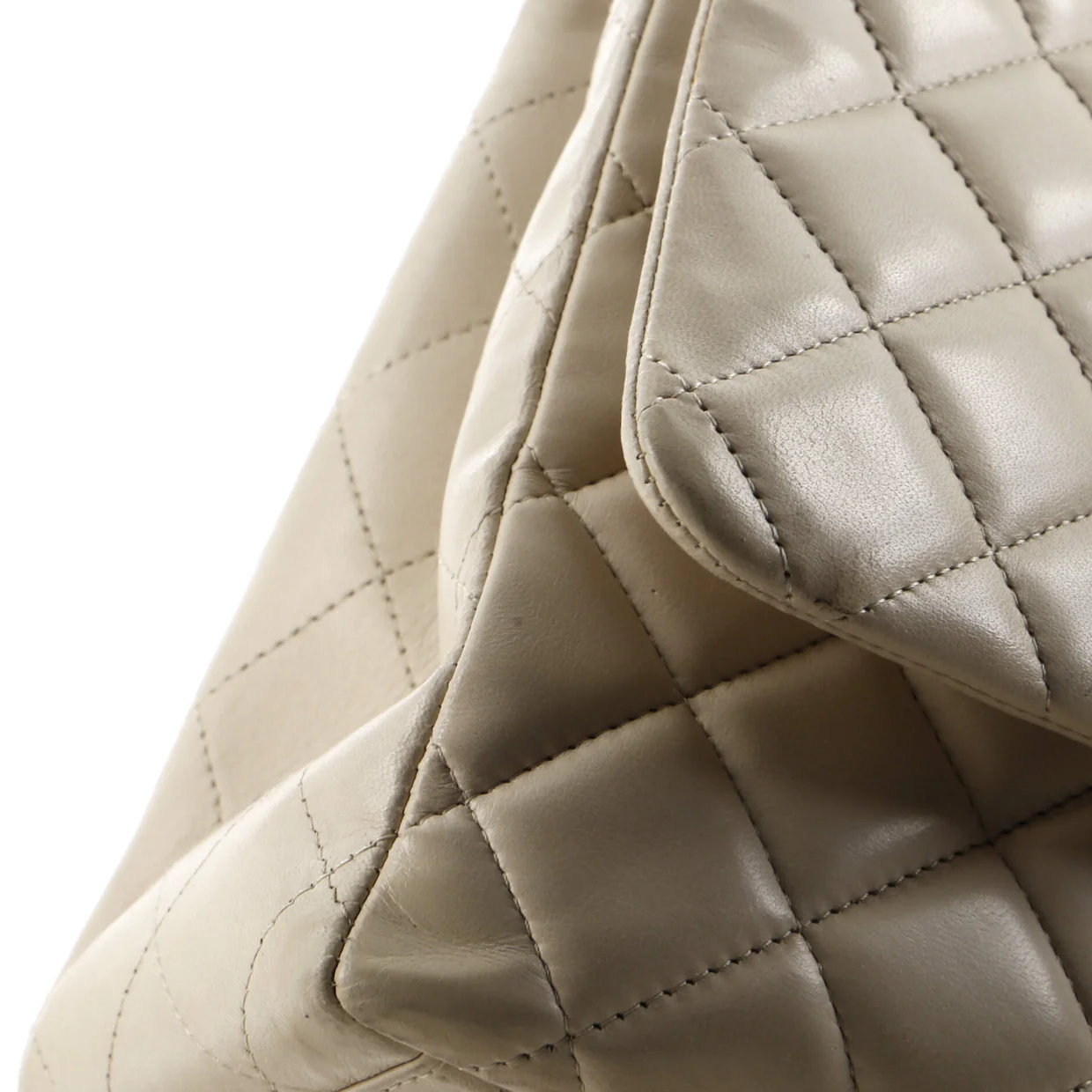 Classic Single Flap Bag Quilted Lambskin Jumbo - Deep Luxury