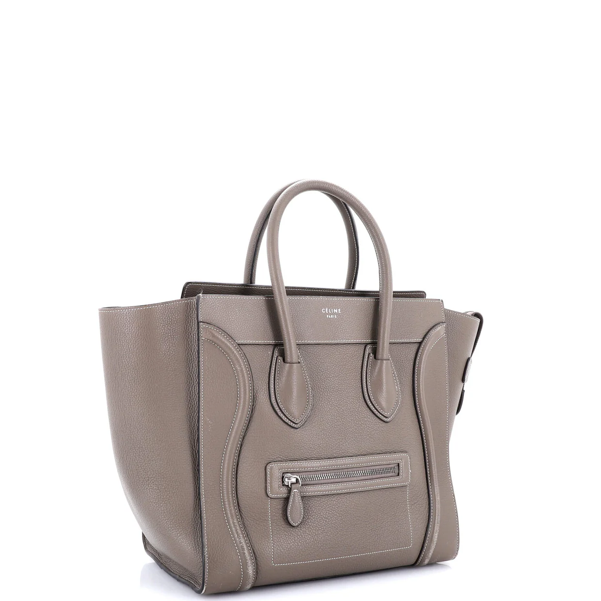 Luggage Bag Grainy Leather Mini - Deep Luxury