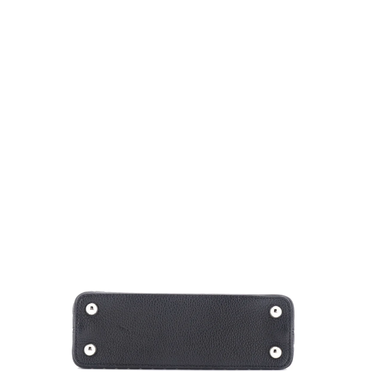 Capucines Bag Grommet Embellished Leather BB - Deep Luxury