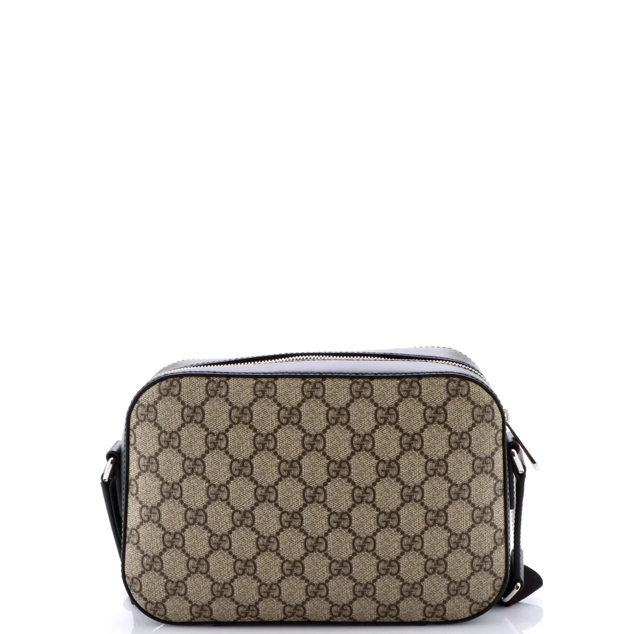 Camera Shoulder Bag GG Coated Canvas Small - Deep Luxury