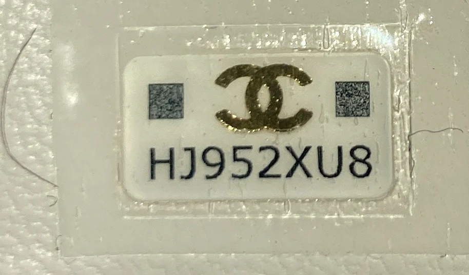 CC Book Card Holder with Chain Quilted Lambskin - Deep Luxury