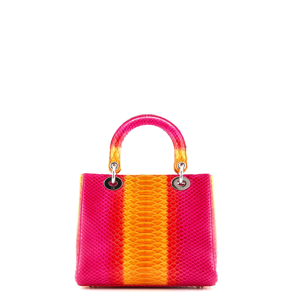 Lady Dior Bag Python Medium - Deep Luxury