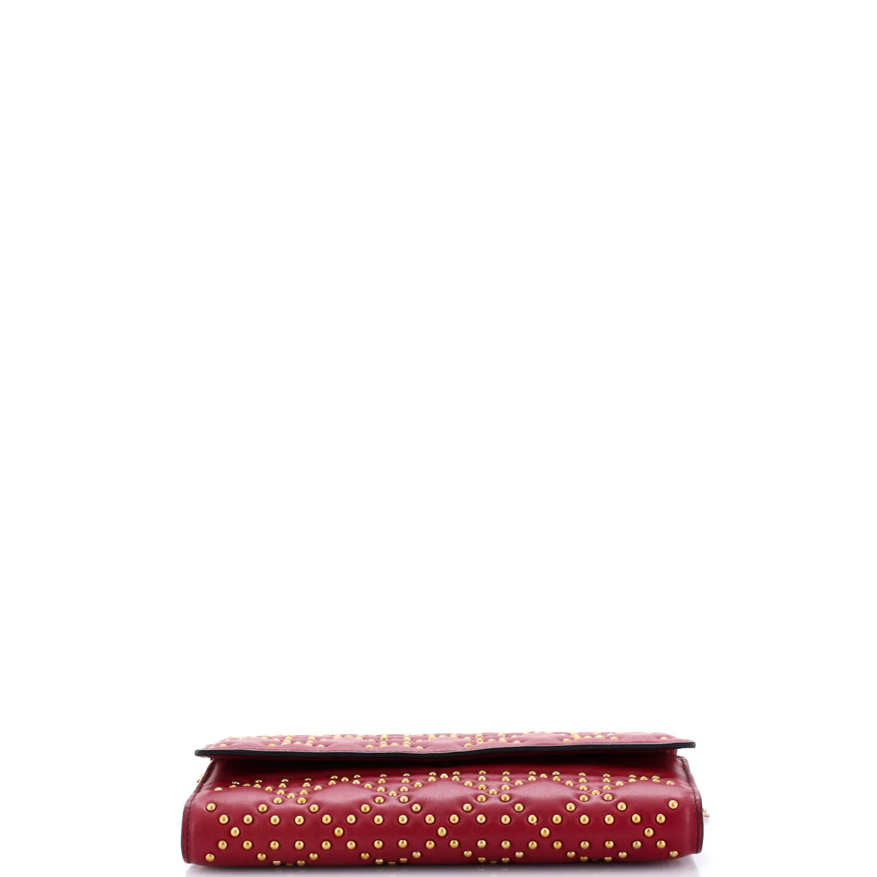 Lady Dior Croisiere Chain Wallet Cannage Studded Lambskin - Deep Luxury
