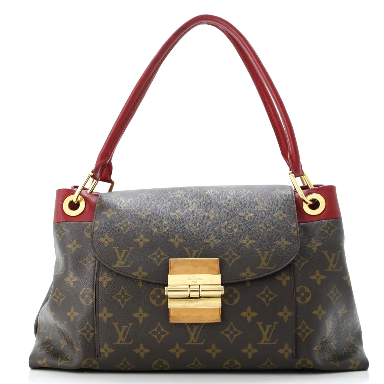 Olympe Handbag Monogram Canvas - Deep Luxury