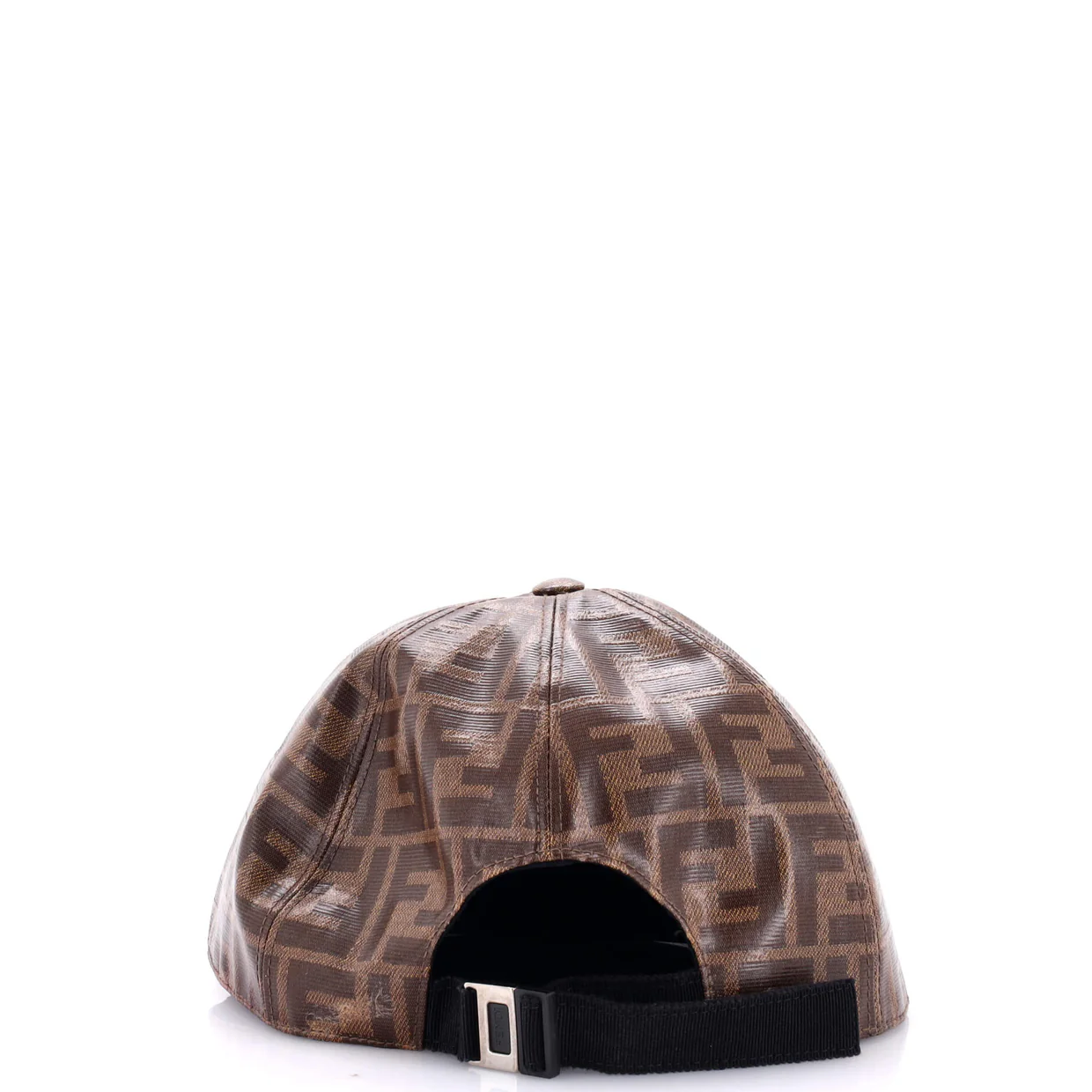 Mania Logo Cap Zucca Coated Canvas with Leather - Deep Luxury