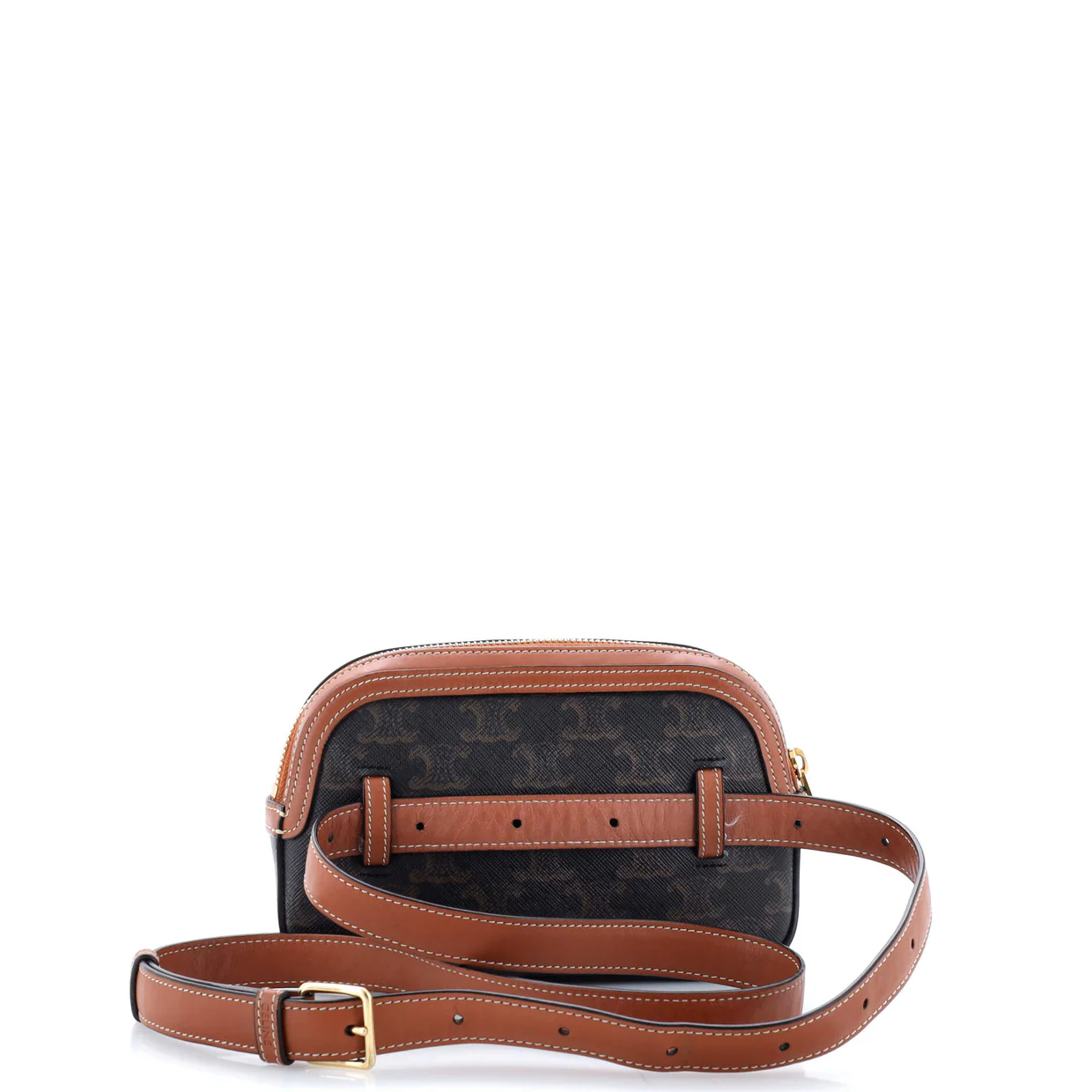 Camera Bag Triomphe Coated Canvas Small - Deep Luxury