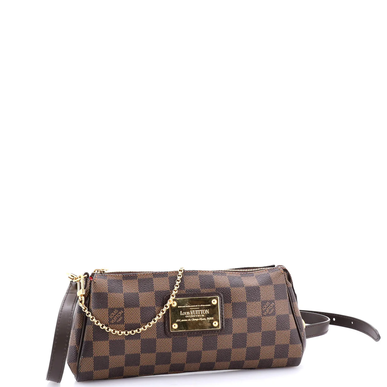 Eva Handbag Damier - Deep Luxury