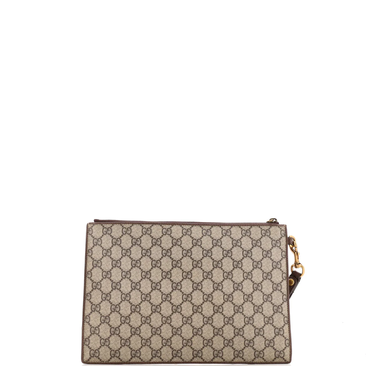 Courrier Pouch GG Coated Canvas with Applique - Deep Luxury