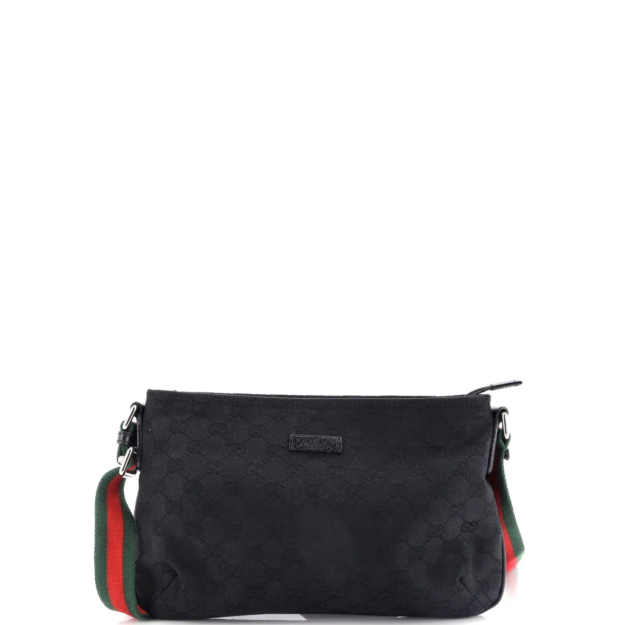 Web Strap Messenger Bag GG Canvas Small - Deep Luxury