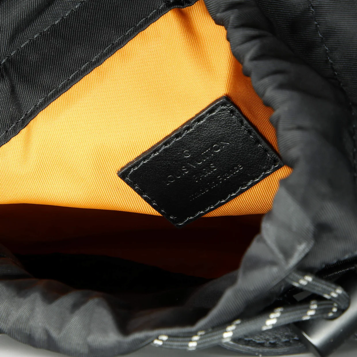 Chalk Sling Bag Monogram Shadow Leather - Deep Luxury