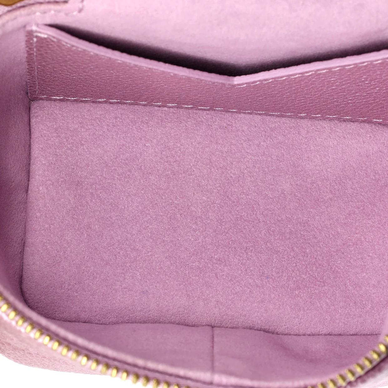 Vanity Handbag Empreinte Leather Micro - Deep Luxury