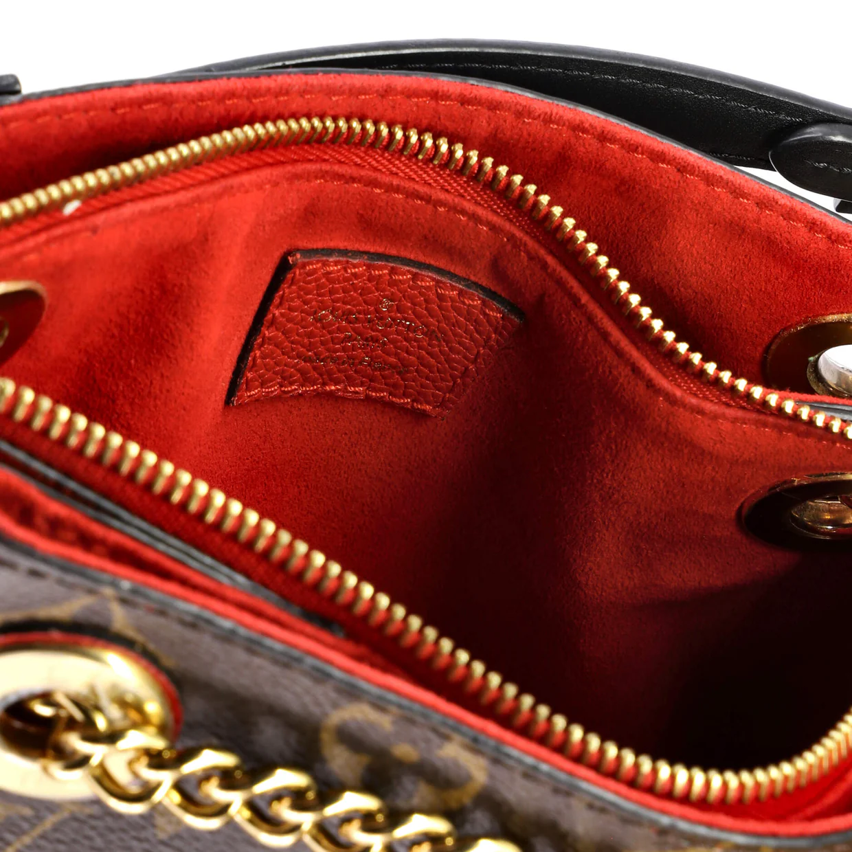 Surene Handbag Monogram Canvas with Leather BB - Deep Luxury