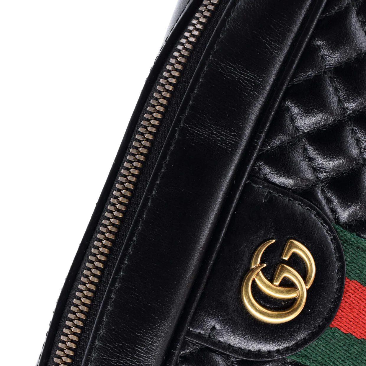 Trapuntata Camera Bag Quilted Leather Small - Deep Luxury